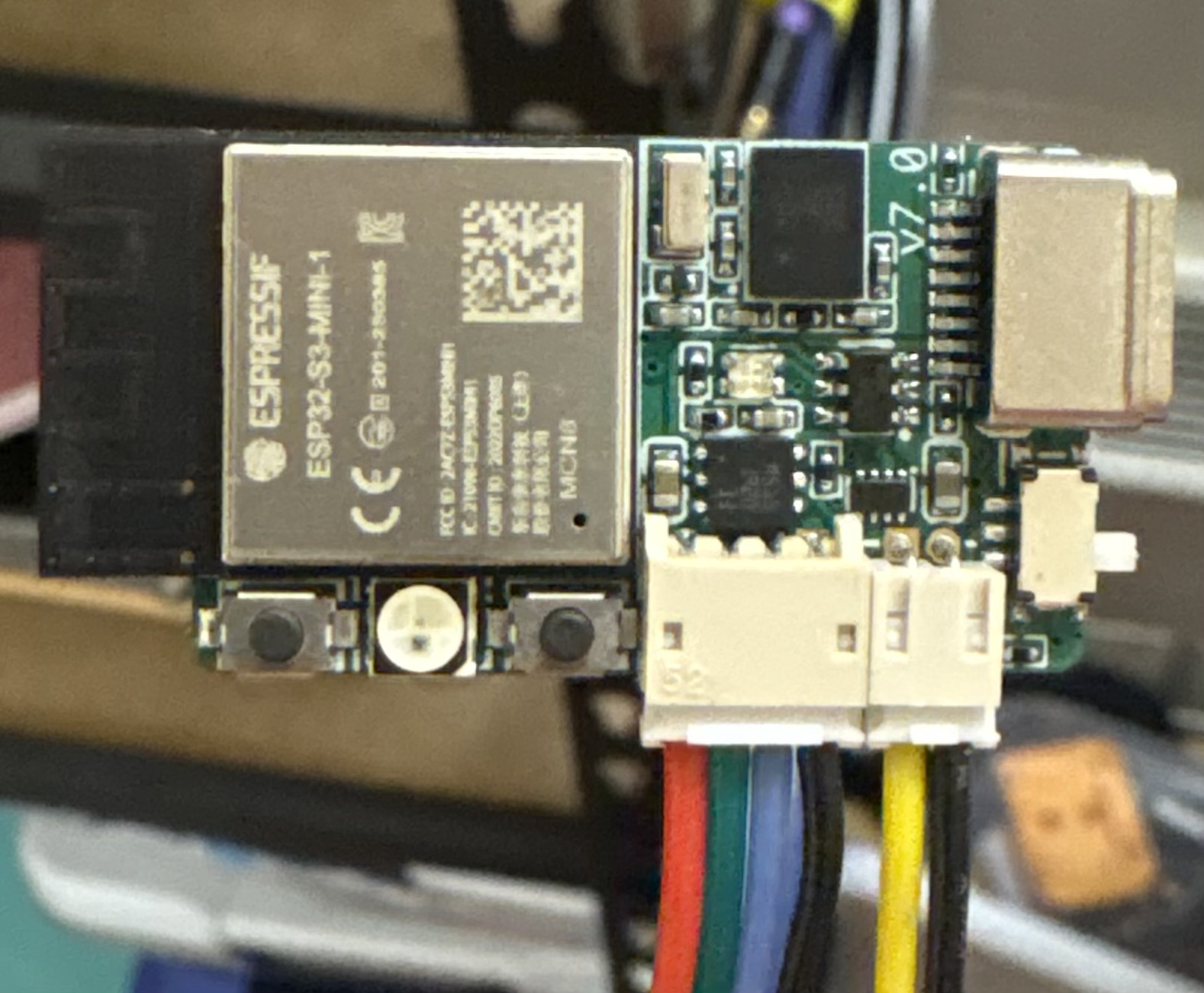 The PCB used in Bart's crown