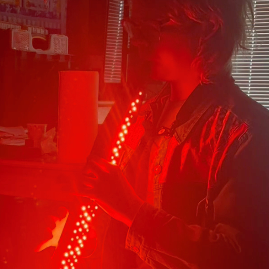 Reactive LEDs for Wind Synthesizer