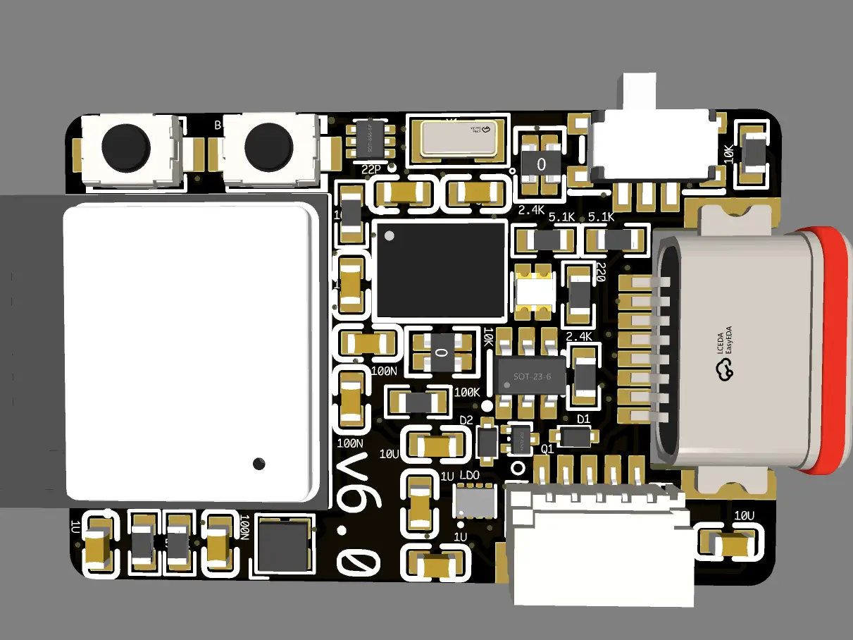 New Iteration of Wearble PCB with 9-axis IMU